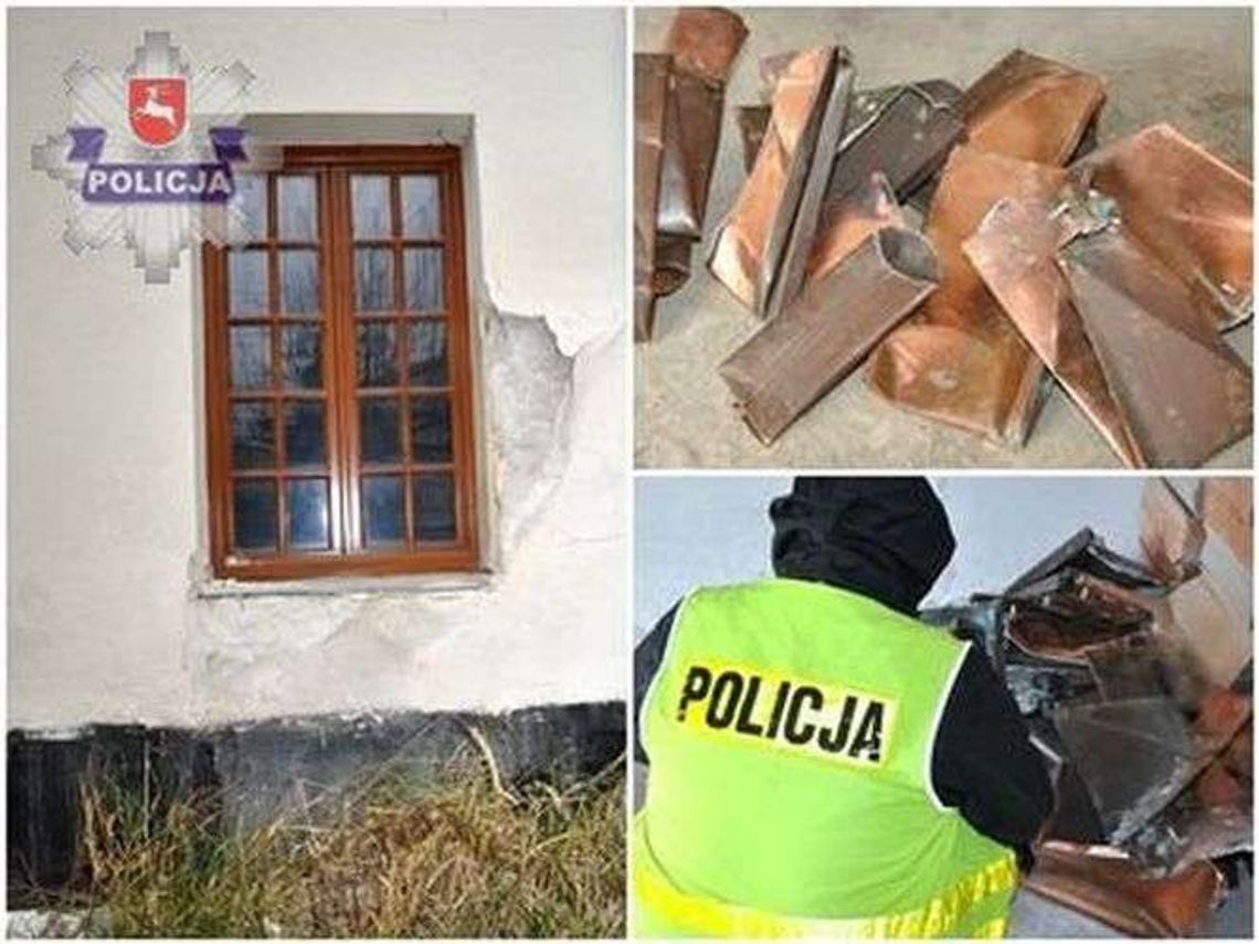 Ukradł rynny i parapety z synagogi w Kraśniku