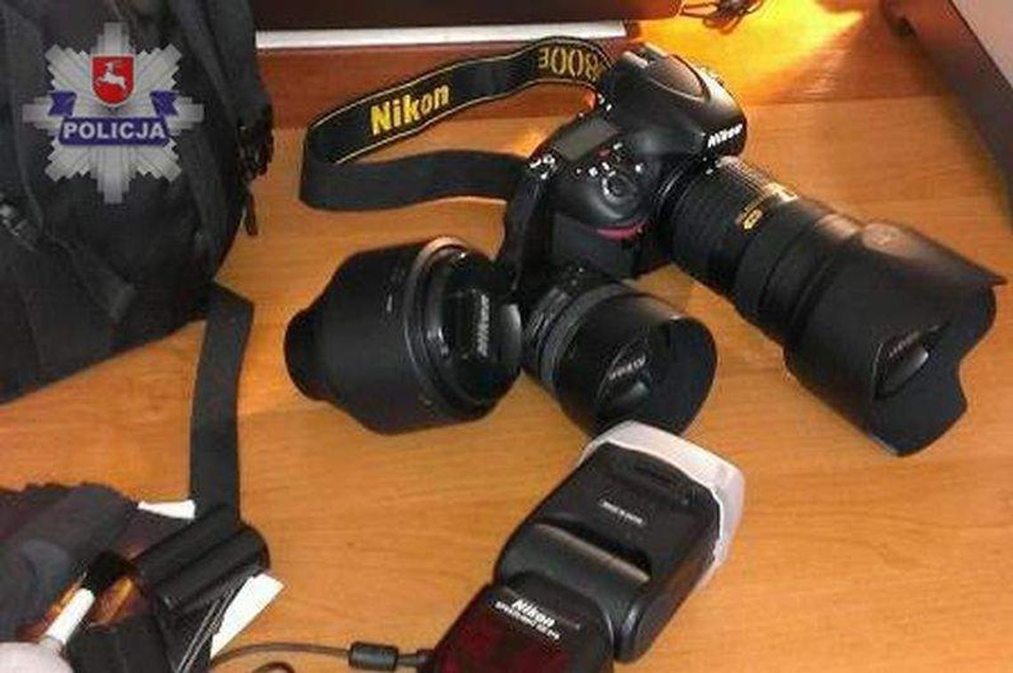 Ukradł sprzęt fotograficzny za 25 tys. zł. Teraz posiedzi