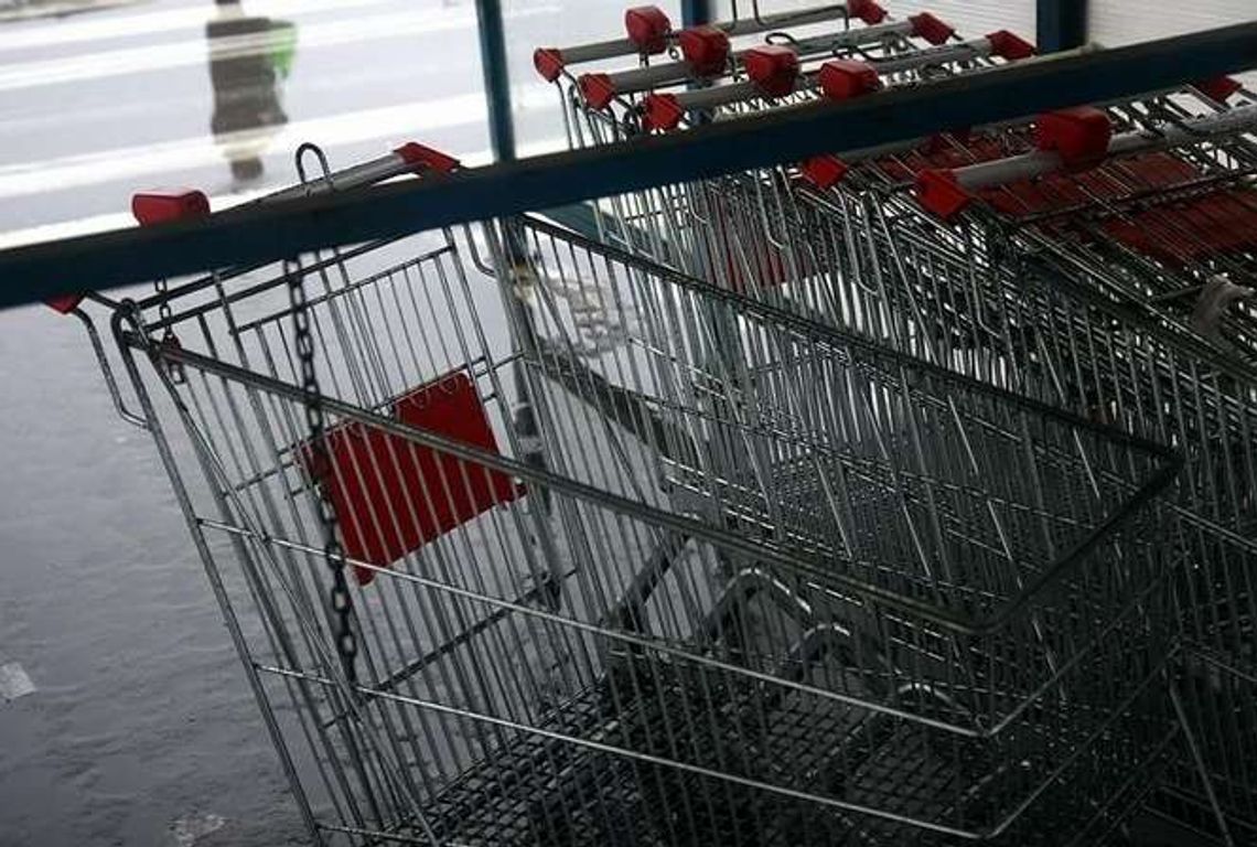 Ukradł wózek z marketu, bo zawsze o takim marzył