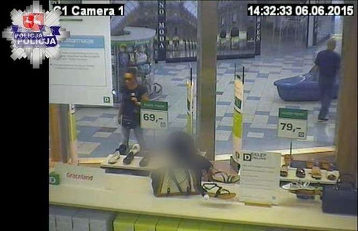 Ukradła w sklepie portfel z pieniędzmi. Zarejestrował ją monitoring