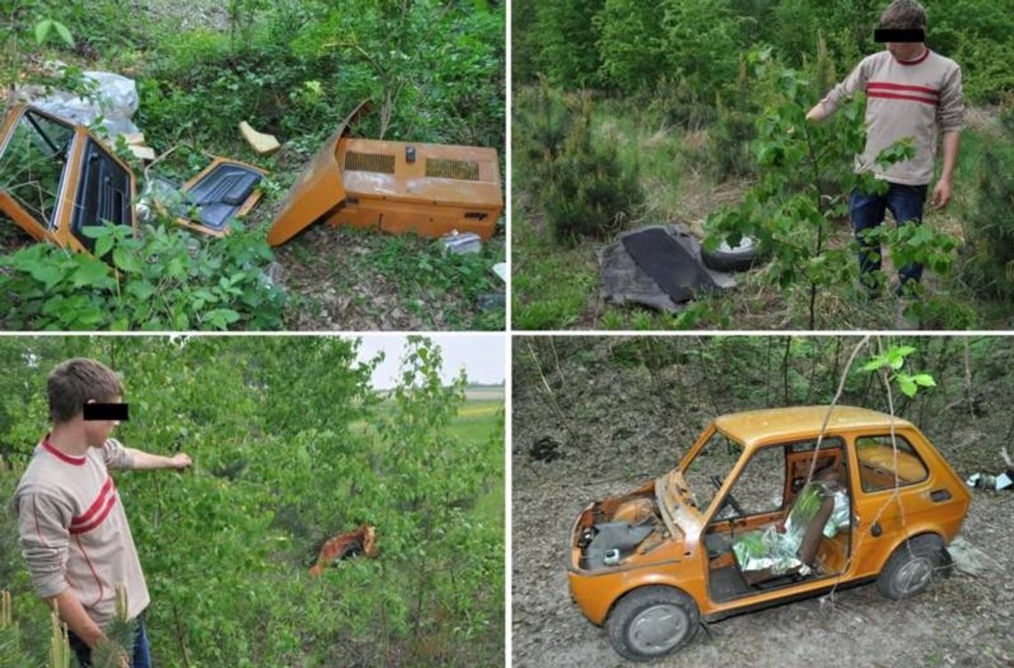 Ukradli malucha i rozebrali na części. Mieli więcej na sumieniu