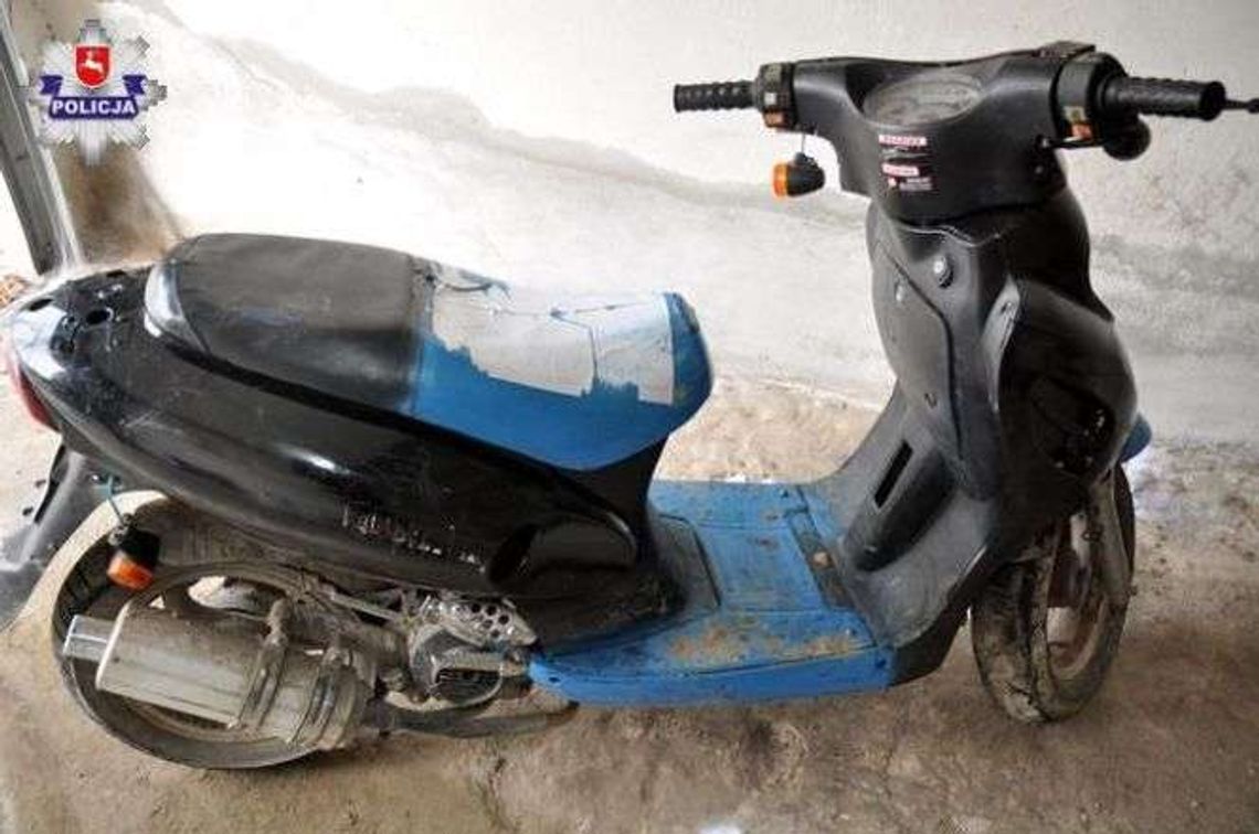 Ukradli skuter i pojechali z Kraśnika do Lublina. Wracali na piechotę