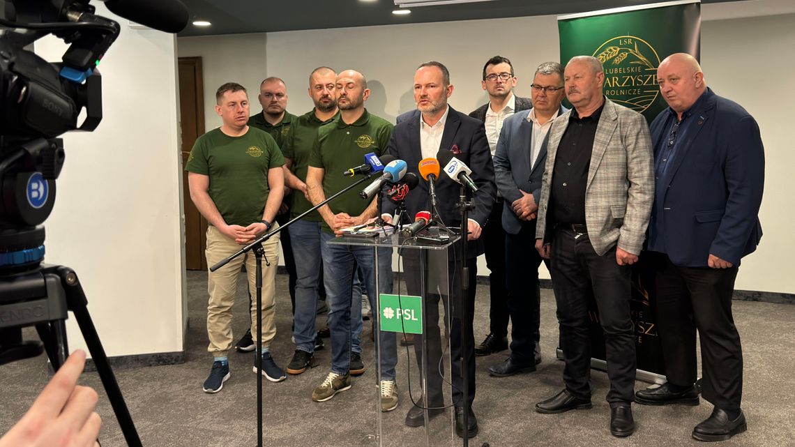 „Ukrainie trzeba pomagać, ale nie kosztem polskich rolników”. Krzysztof Hetman i rolnicy apelują „Ukrainie trzeba pomagać, ale nie kosztem polskich rolników”. Krzysztof Hetman i rolnicy apelują