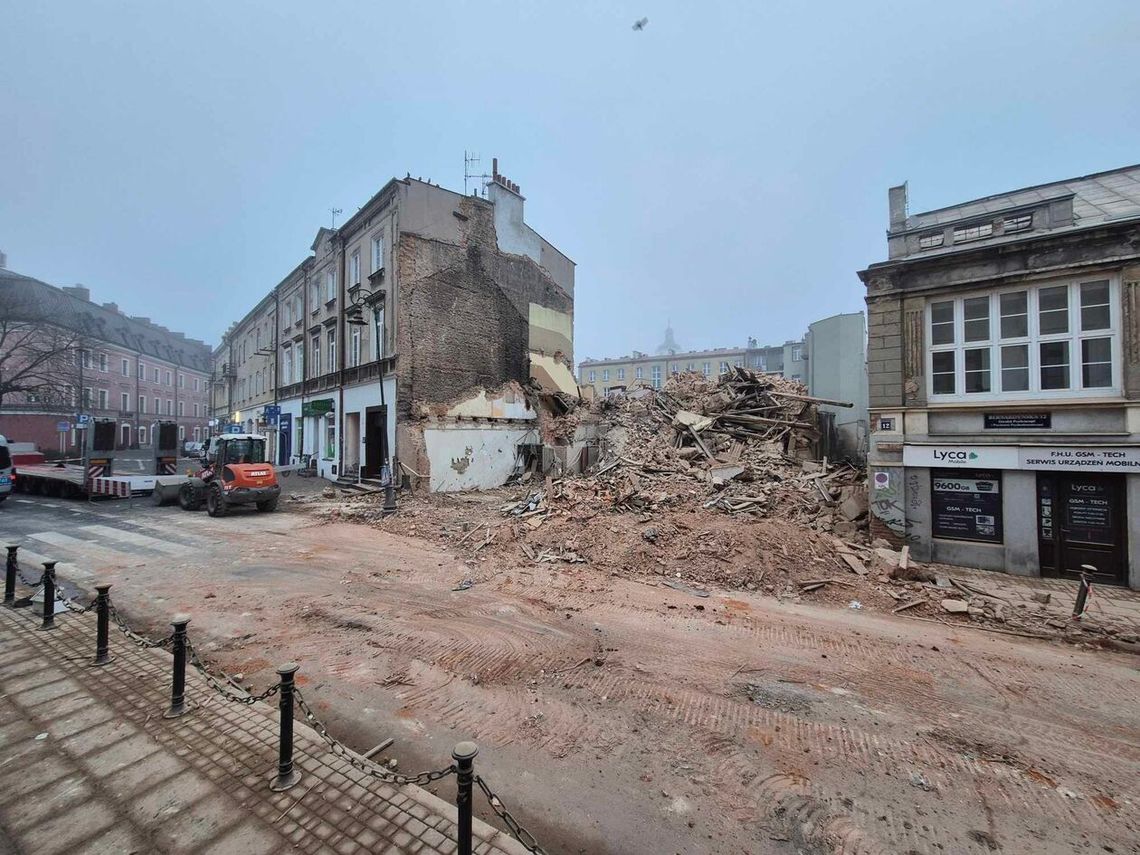 Ul. Bernardyńska jeszcze dziś zamknięta dla ruchu