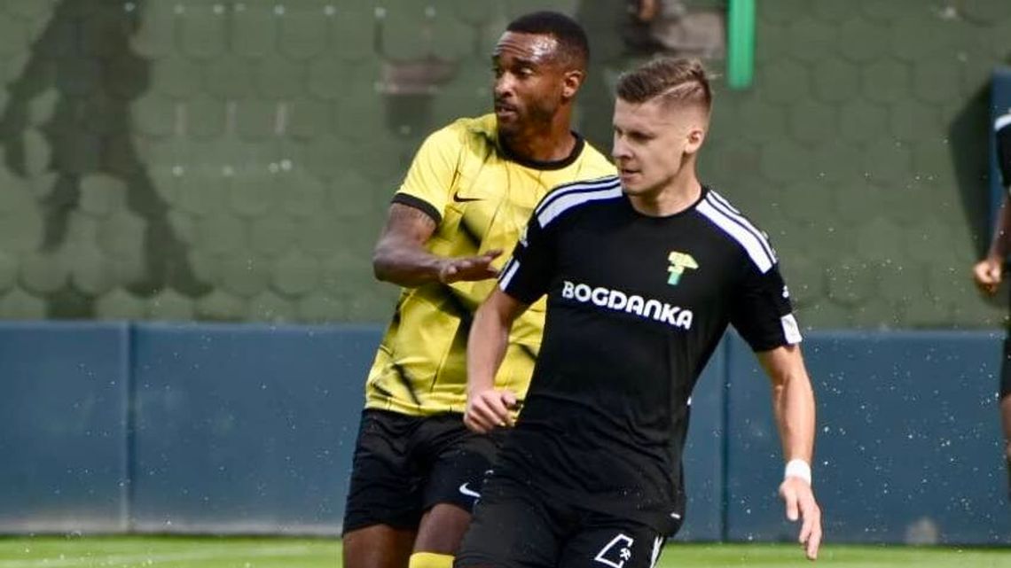 Ulewa opóźniła sparing Górnika  Łęczna z Wieczystą Kraków