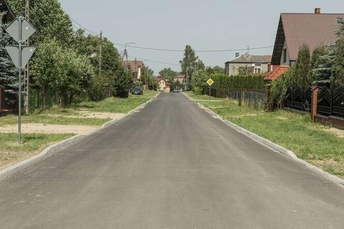 Ulica Krucza ma nową nawierzchnię