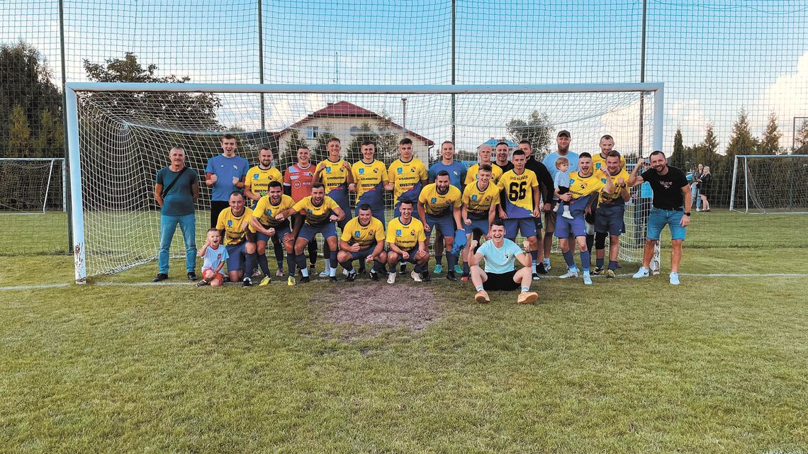 Unia Krzywda chce wiosną powalczyć o poprawę lokaty w bialskiej klasie okręgowej