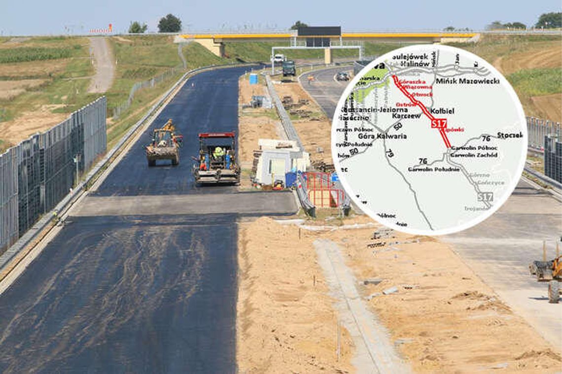 Unia sypnęła na S17 i kolej. 600 mln zł na trasę od węzła Lubelska do Garwolina