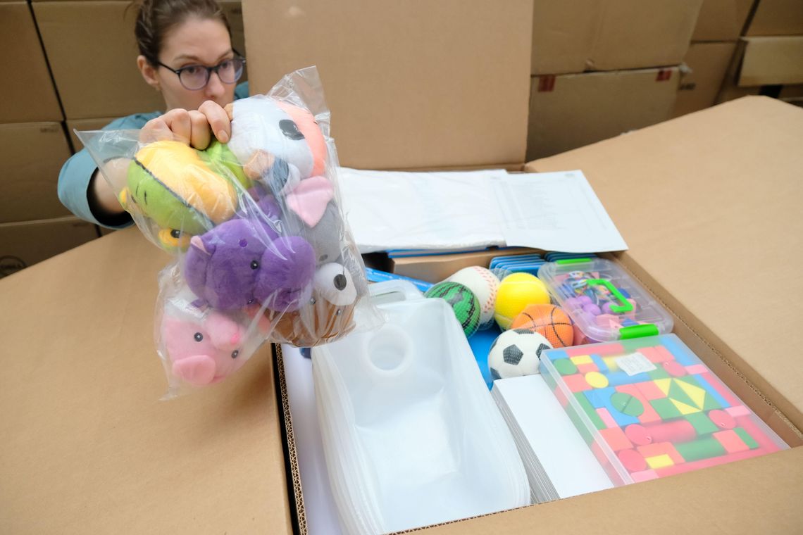 UNICEF w Lublinie. Dzieci dostaną przybory szkolne i zestawy sportowe