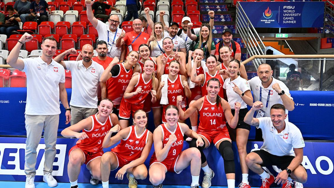 Uniwersjada: Koszykarki reprezentacji Polski przegrały mecz o brąz