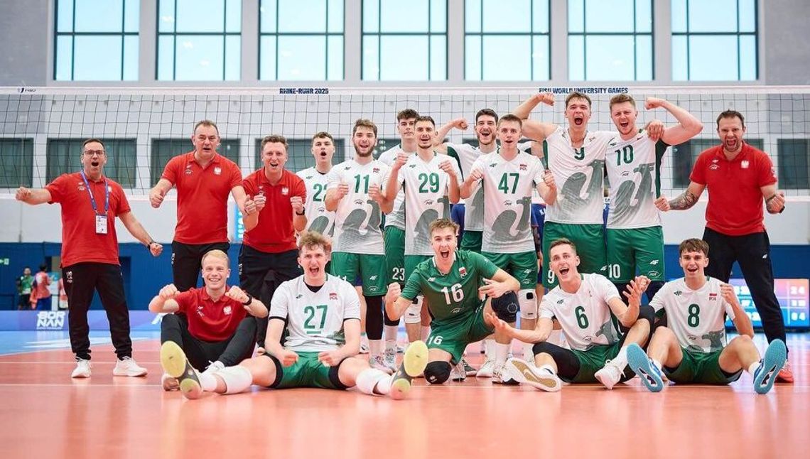 Uniwersjada: Maciej Czyrek i Remigiusz Kapica z reprezentacją Polski zagrają w finale