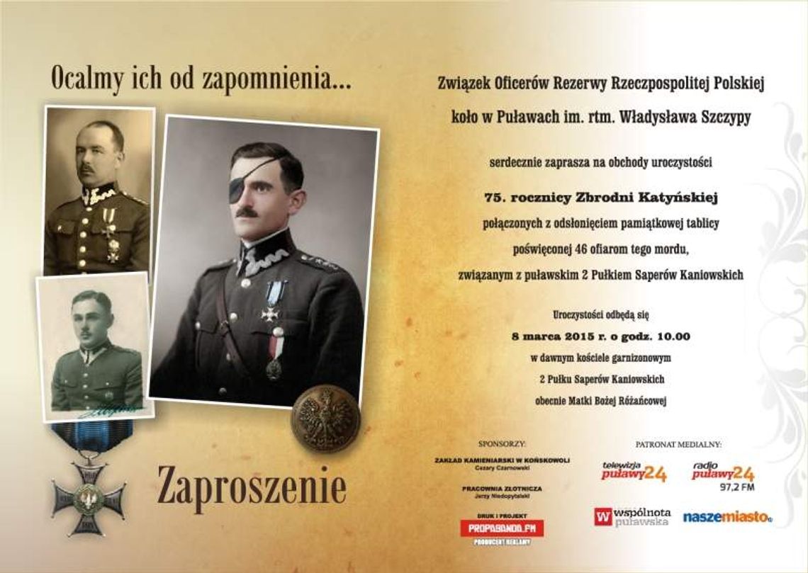 Upamiętnią pomordowanych Kaniowczyków