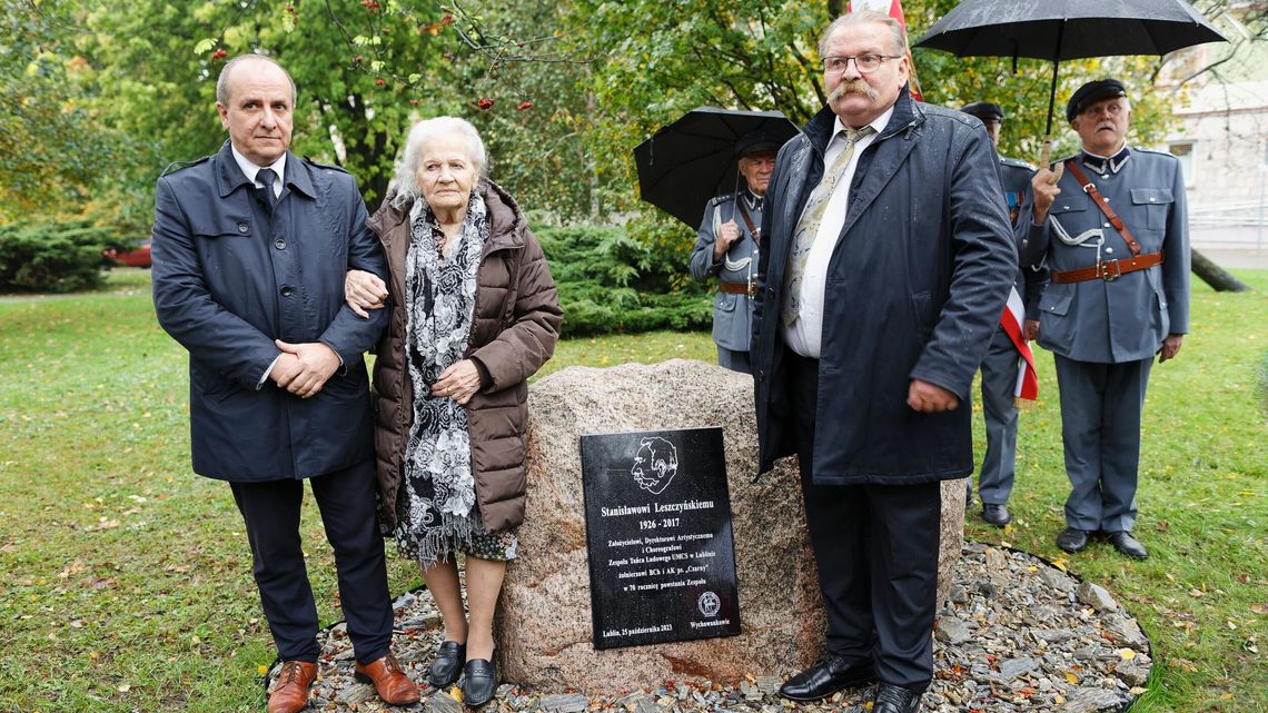 Upamiętnili Stanisława Leszczyńskiego, twórcę Zespołu Tańca Ludowego UMCS. "Był osobą emblematyczną"