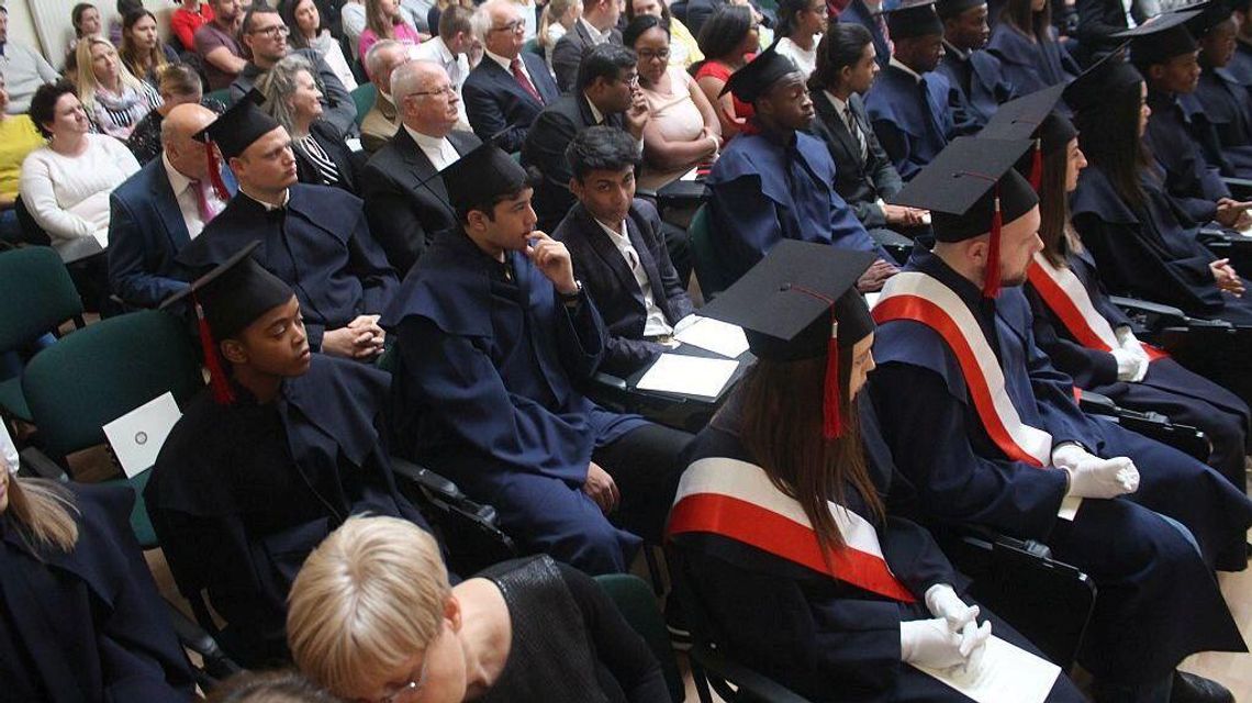 Uroczysta inauguracja roku w WSSP w Lublinie. Wciąż trwają nabory [ZDJĘCIA]