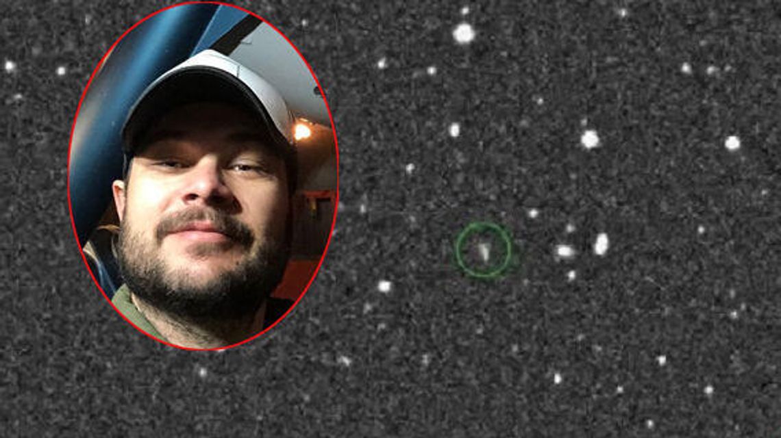 Urodził się w Lublinie. Odkrył nowy mały księżyc Ziemi