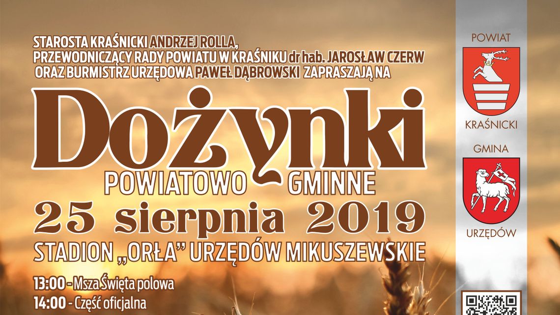 Urzędów: Dożynki z Patrycją Markowską