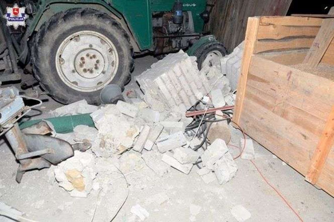 Usłyszał huk. Wyszedł z domu i zastał niemiłą niespodziankę 