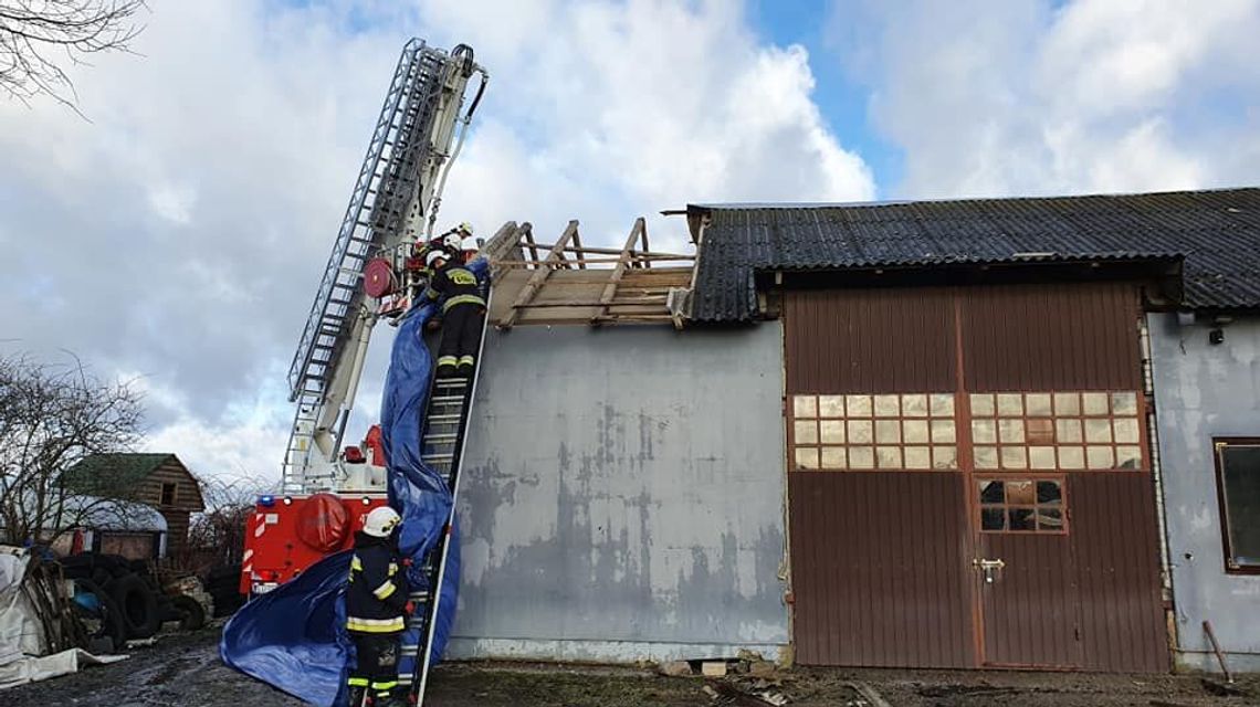 Uszkodzenia po burzy śnieżnej. Z prądem najgorzej jest w okolicy Puław