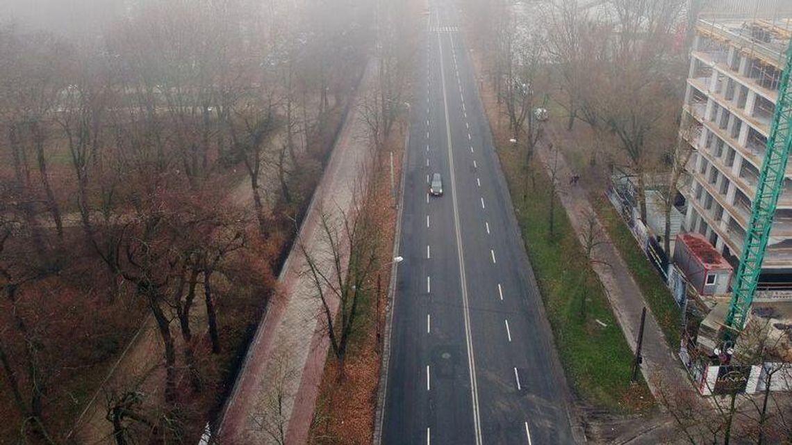 Utrudnienia na Al. Racławickich w Lublinie Utrudnienia na Al. Racławickich w Lublinie