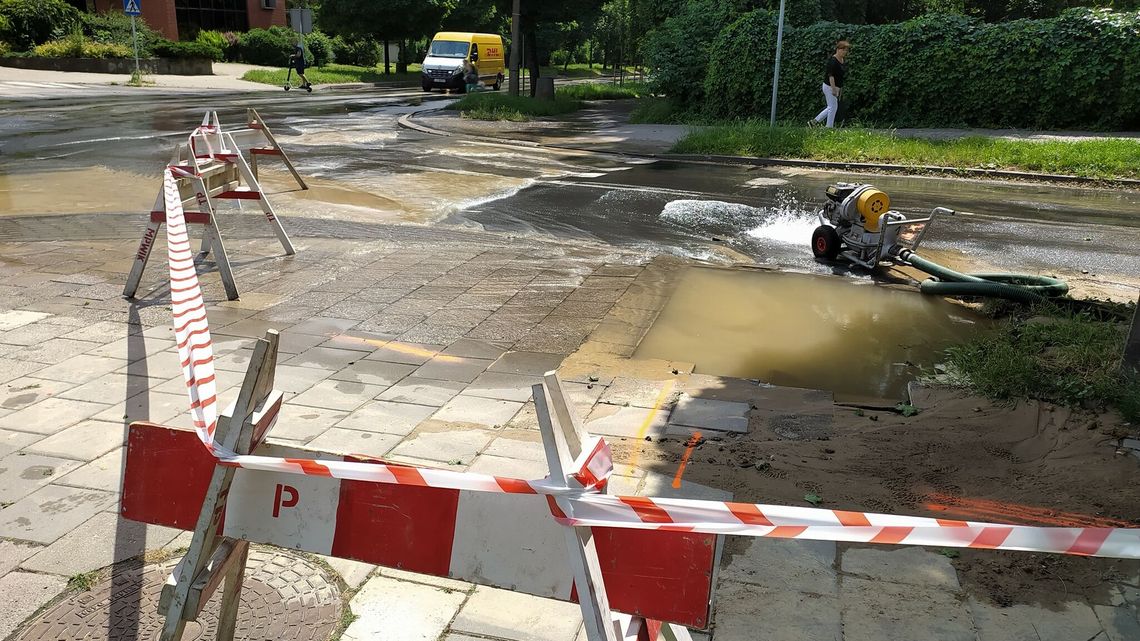 Utrudnienia w ruchu w centrum Lublina