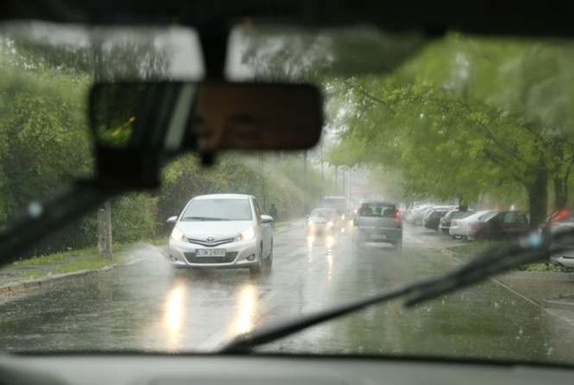 Uwaga na grad i ulewny deszcz w woj. lubelskim