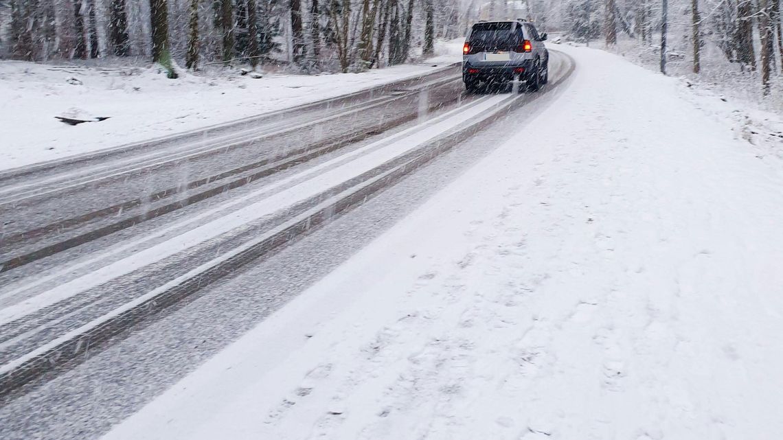 Uwaga! W całym województwie będzie ślisko Uwaga! W całym województwie będzie ślisko
