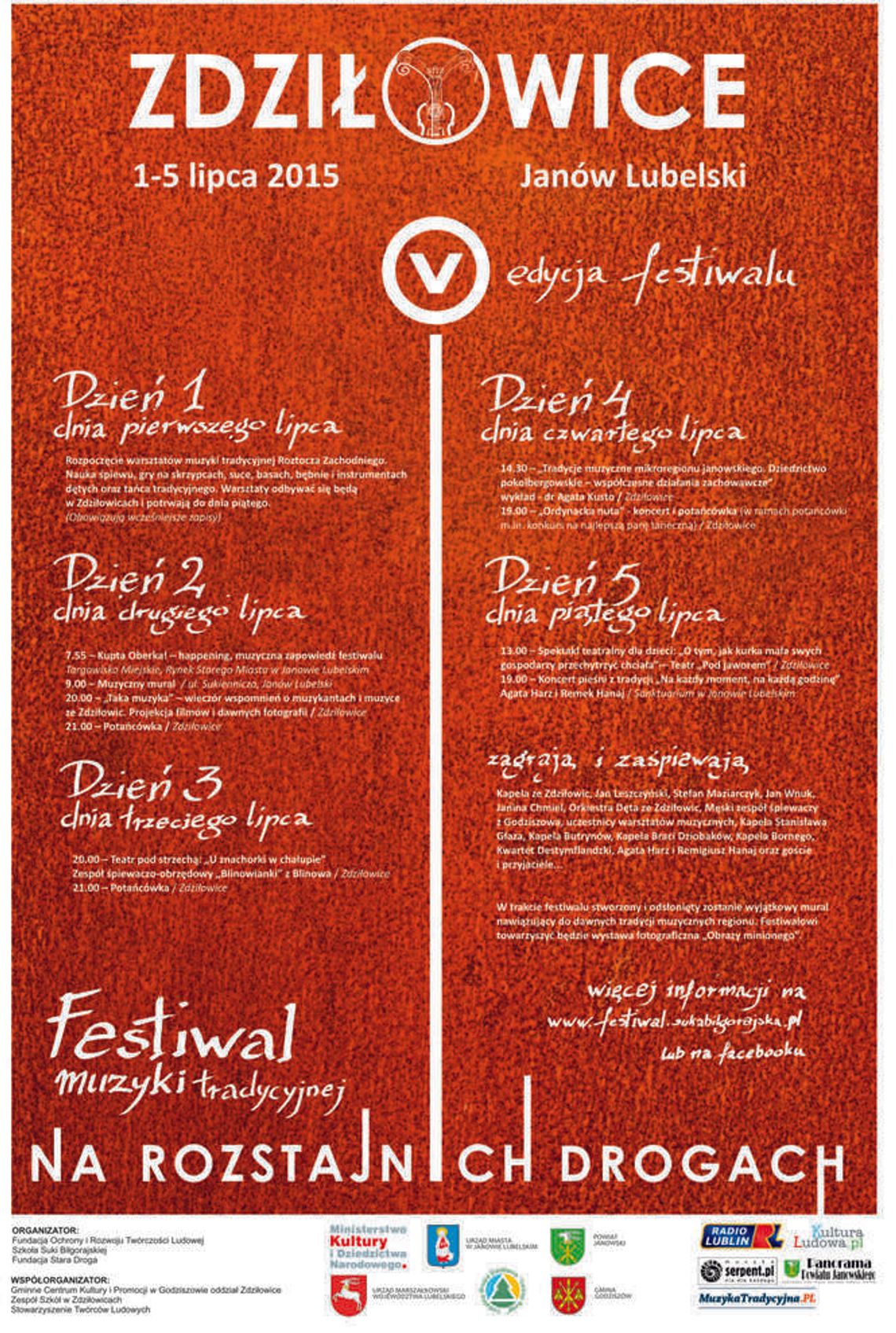 V Festiwal Muzyki Tradycyjnej "Na rozstajnych drogach"