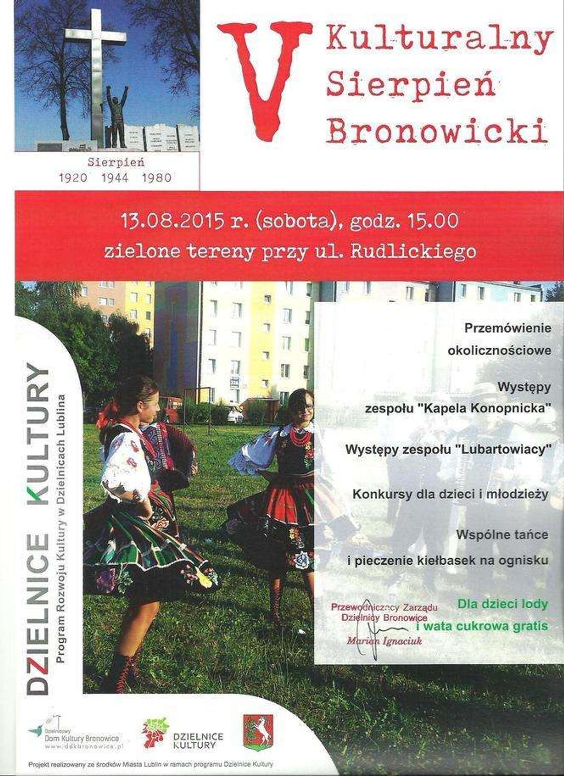 V. Kulturalny Sierpień Bronowicki. Festyn rodzinny