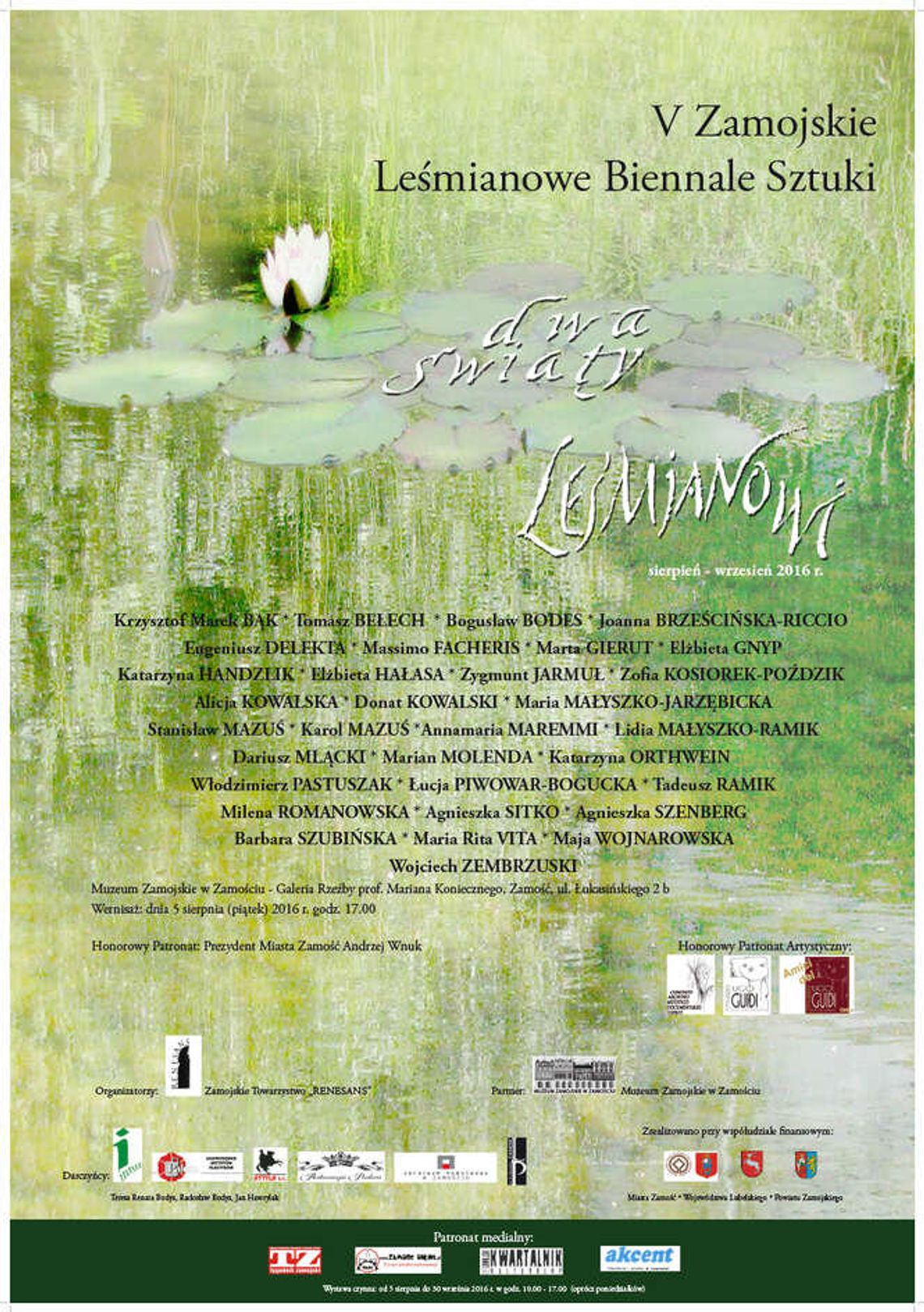 V Zamojskie Leśmianowe Biennale Sztuki „Dwa światy”