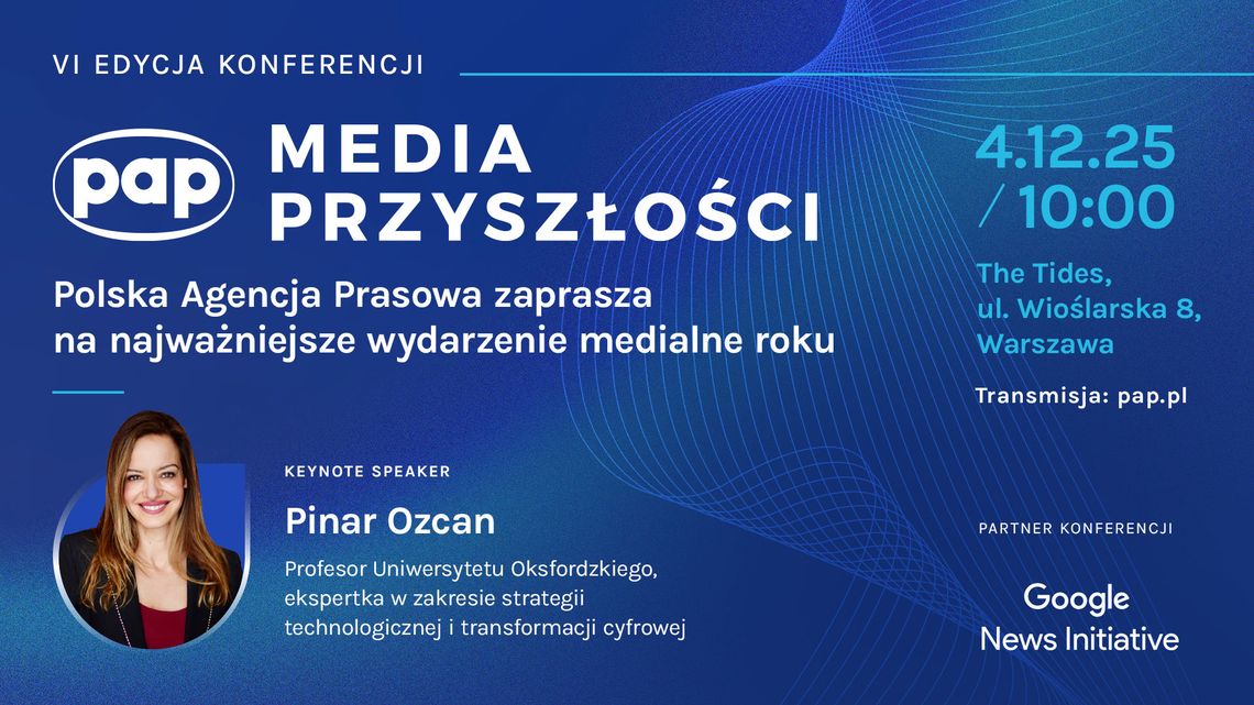 VI edycja konferencji „Media Przyszłości” już 4 grudnia w Warszawie VI edycja konferencji „Media Przyszłości” już 4 grudnia w Warszawie