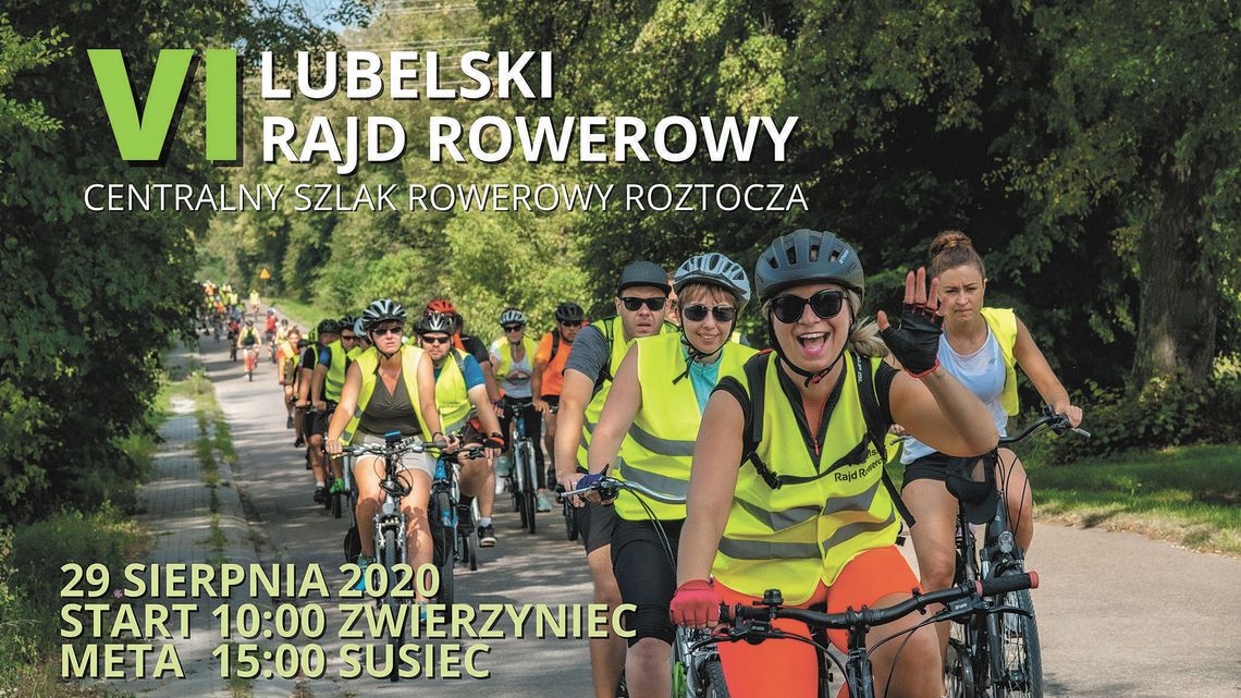 VI Lubelski Rajd Rowerowy. Tym razem po Roztoczu