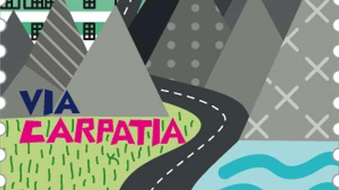 Via Carpatia na znaczku Poczty Polskiej