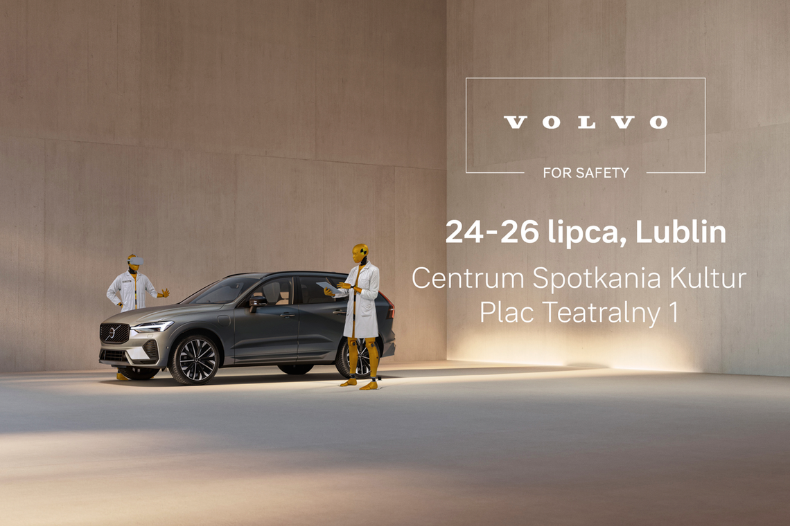 Volvo For Safety w Lublinie. Interaktywne miasteczko bezpieczeństwa na Placu Teatralnym przy Centrum Spotkania Kultur Volvo For Safety w Lublinie. Interaktywne miasteczko bezpieczeństwa na Placu Teatralnym przy Centrum Spotkania Kultur