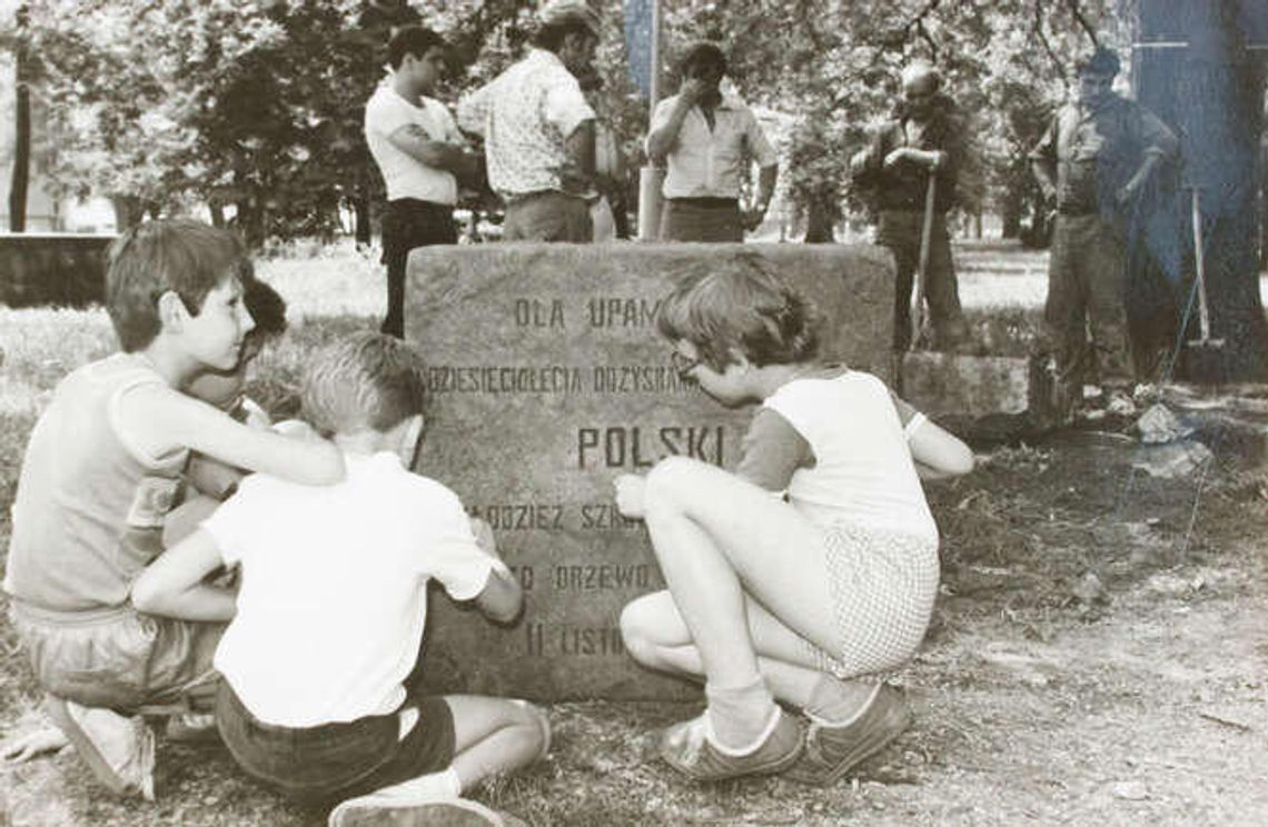 W 1928 r. młodzież posadziła dąb. W 1986 r. ZBOWiD chciał zafałszować historię