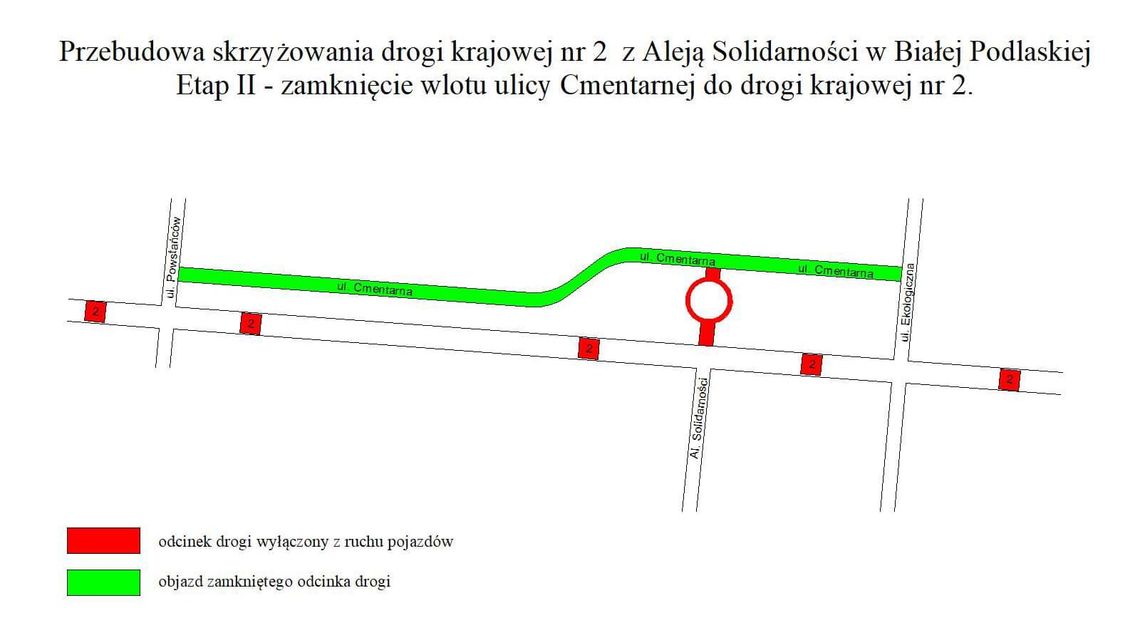 W Białej Podlaskiej budują ronda. Będą utrudnienia W Białej Podlaskiej budują ronda. Będą utrudnienia