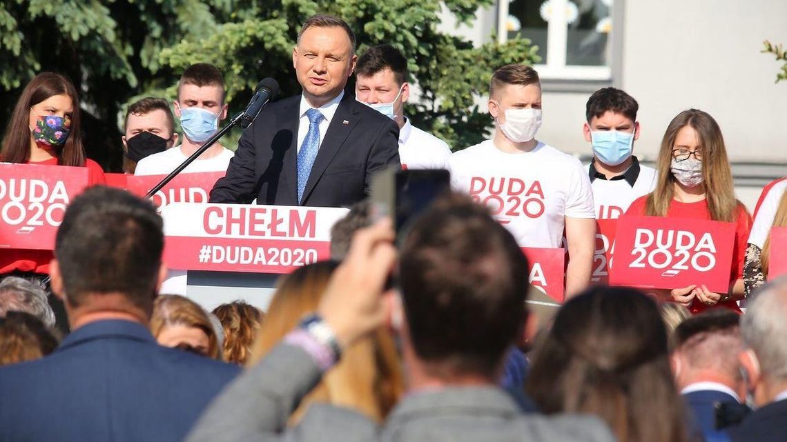 W Chełmie prezydent Andrzej Duda zapowiedział budowę nowego dworca kolejowego i utrzymanie 500+
