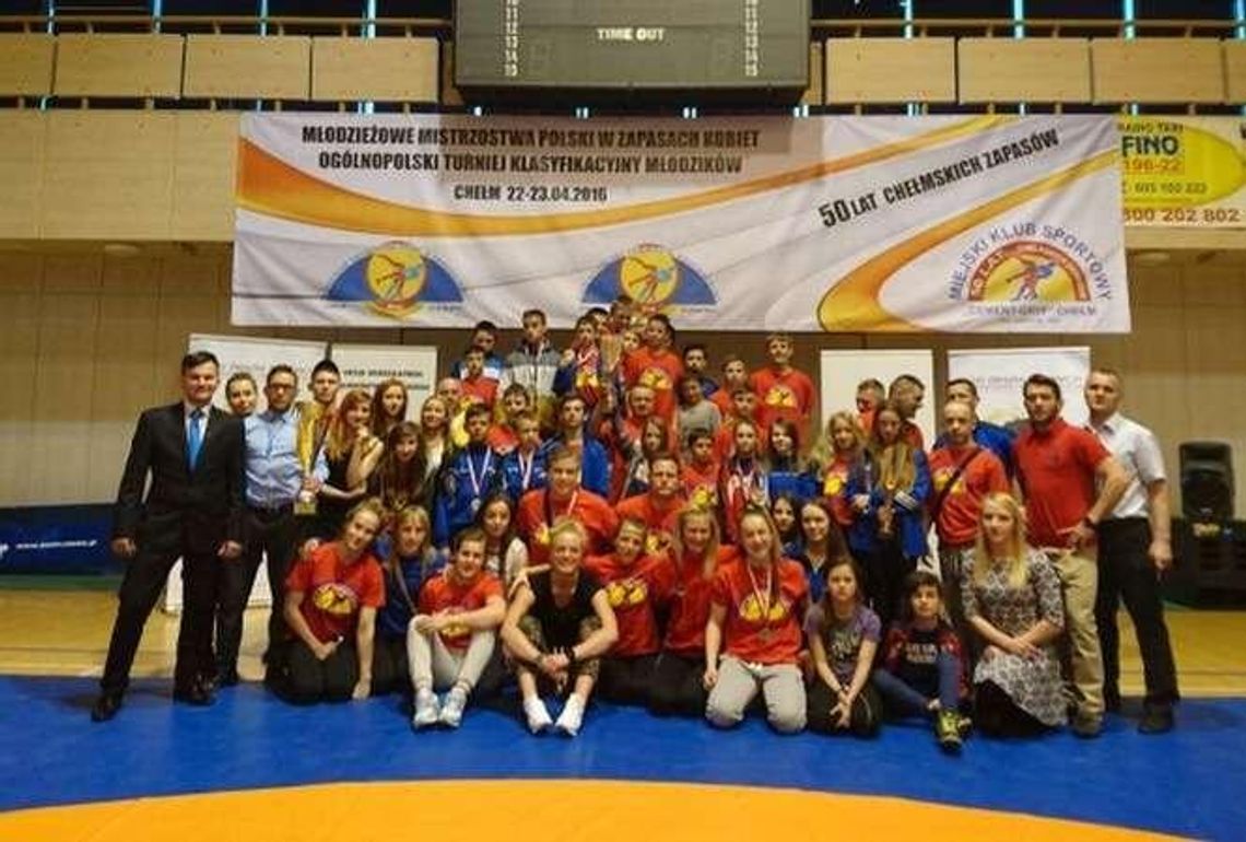 W Chełmie rozegrano młodzieżowe mistrzostwa Polski kobiet w zapasach