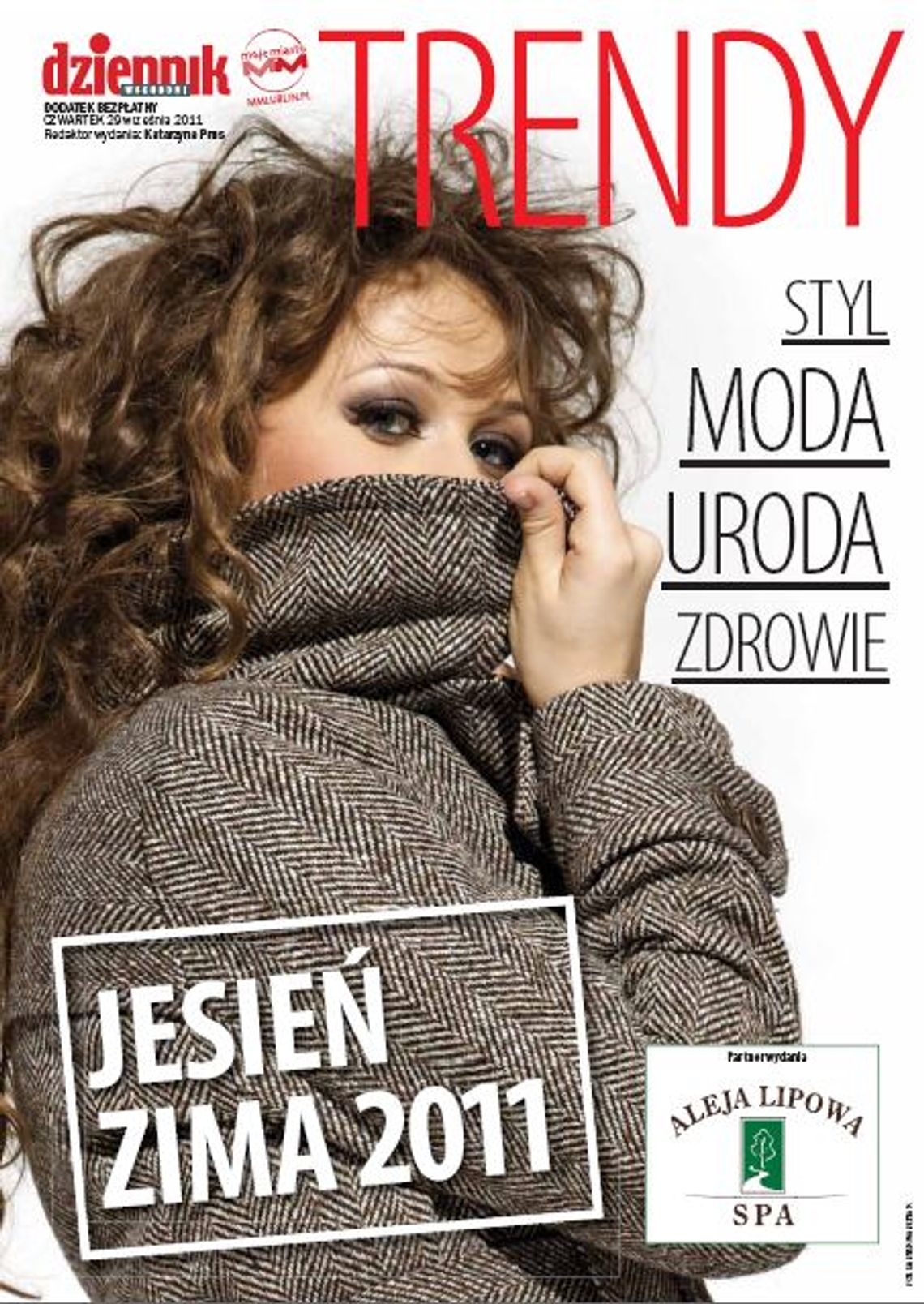 W czwartek z Dziennikiem bezpłatny dodatek TRENDY jesień-zima 2011