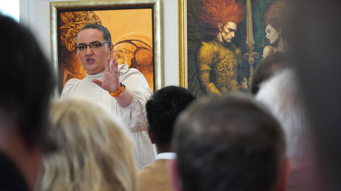 W dwie godziny ponad 231 tys. zł. W pałacu Potockich sprzedano ponad 60 obrazów 