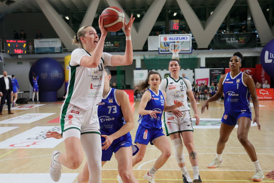 W finale Orlen Basket Ligi Kobiet już 2:0 dla Lublina. Lotto AZS UMCS krok od mistrzostwa W finale Orlen Basket Ligi Kobiet już 2:0 dla Lublina. Lotto AZS UMCS krok od mistrzostwa