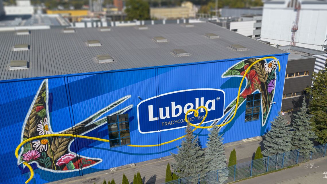 W hołdzie makaronowi i folklorowi. Hale i silosy Lubelli przyciągają uwagę kolorami 