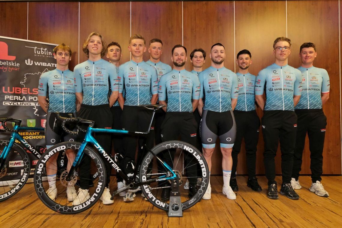 W hotelu Agit w Lublinie zaprezentowano grupę kolarską Wibatech Lubelskie Perła Polski
