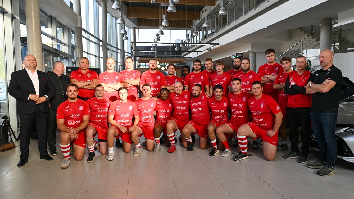 W Kalinówce odbyła się prezentacja drużyny rugbystów Edach Budowlanych Lublin W Kalinówce odbyła się prezentacja drużyny rugbystów Edach Budowlanych Lublin