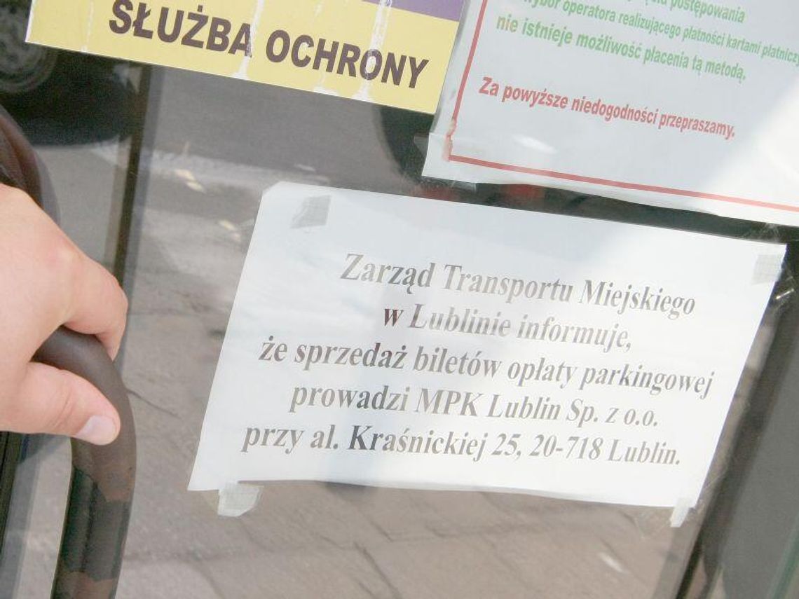 W kasie przy ul Bajkowskiego nie kupisz już biletów parkingowych W kasie przy ul Bajkowskiego nie kupisz już biletów parkingowych