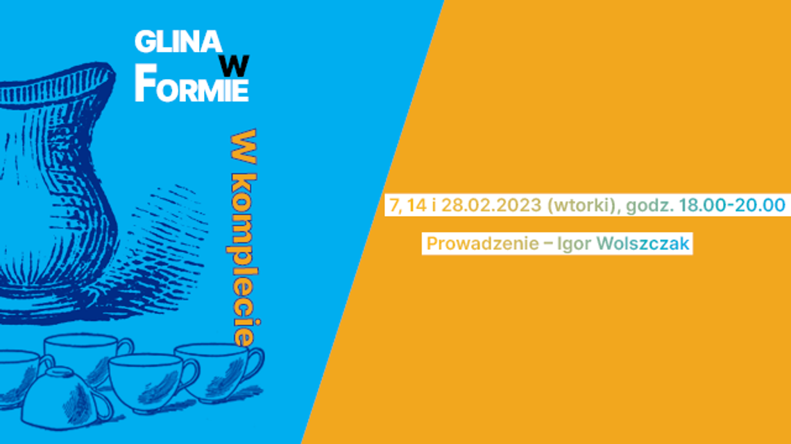 "W komplecie" - warsztaty ceramiki w DDK Czuby Południowe