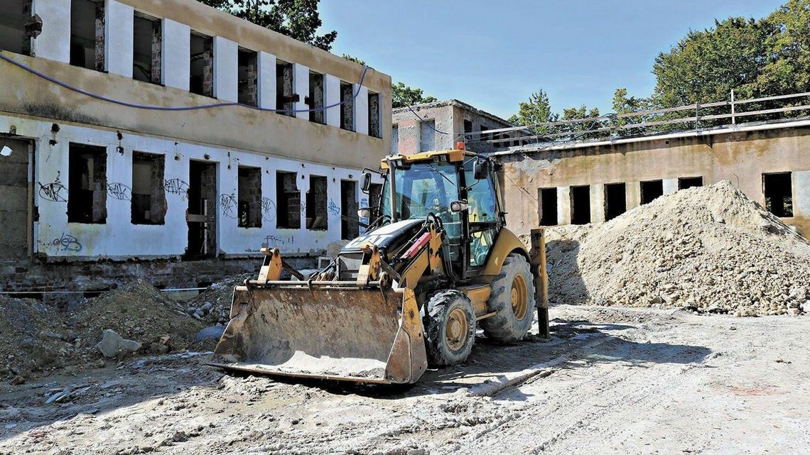W Kraśniku budują zgodnie z planem. Powstaje Środowiskowe Centrum Wsparcia
