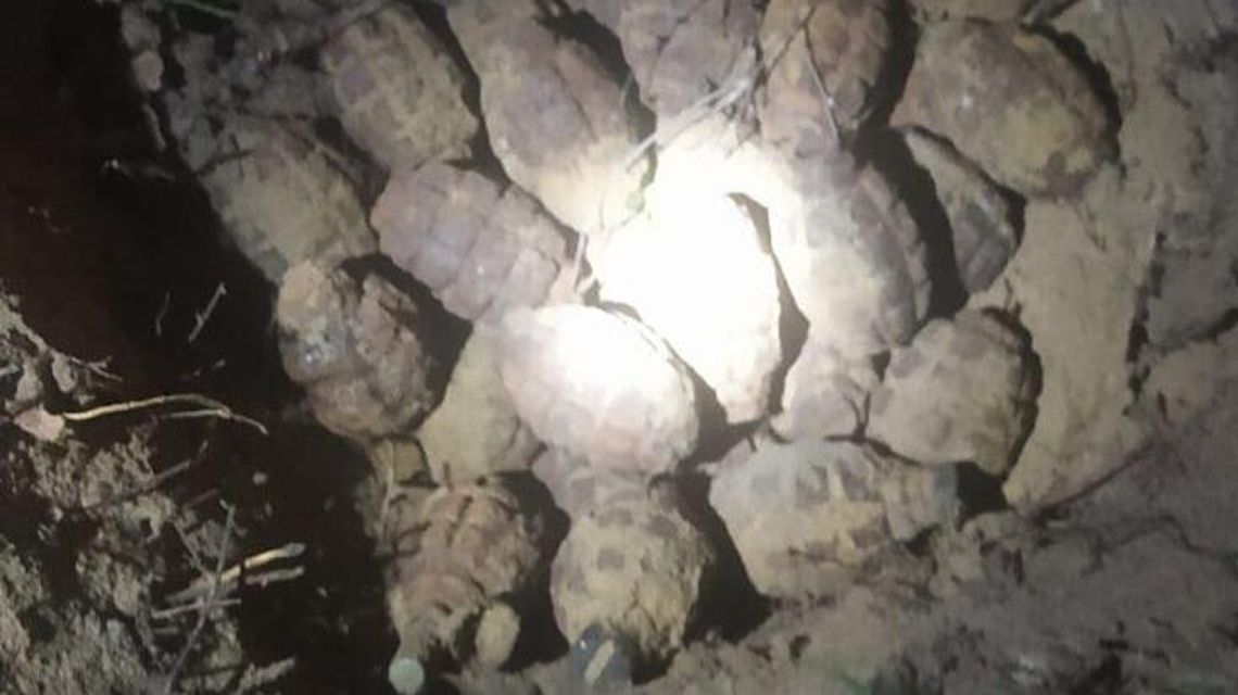 W lesie znaleziono ponad 30 niewybuchów. Wezwali saperów