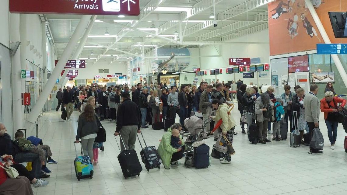 W lipcu mniej pasażerów w Porcie Lotniczym Lublin