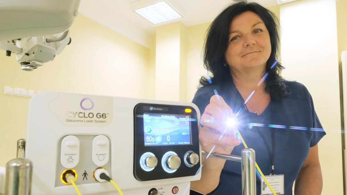 W lubelskim szpitalu skutecznie wyleczą jaskrę laserem. Przyjmą nawet 10 razy więcej pacjentów