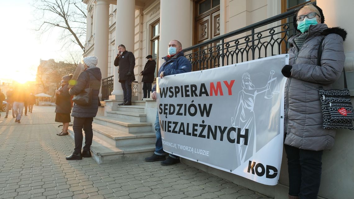 W Lublinie protest w obronie sędziów
